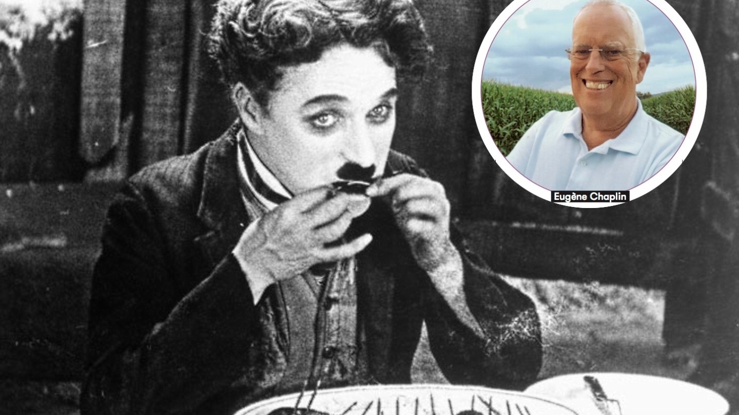 Eugène Chaplin, fils de Charlie Chaplin
