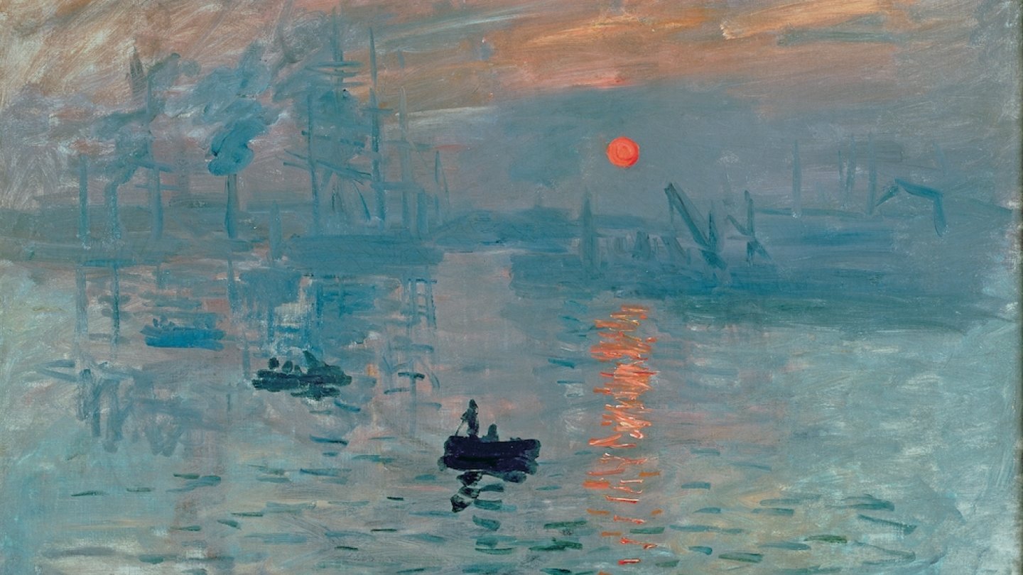 Impression, soleil levant, de Claude Monet