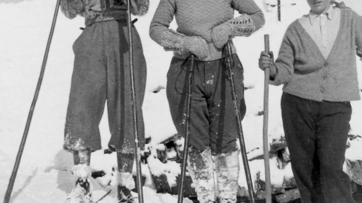 skieuses dans les années 20