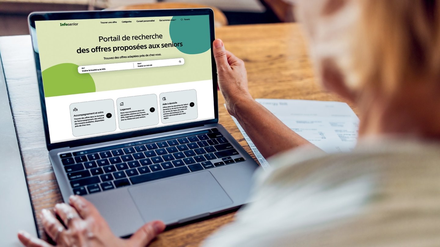 Pro Senectute numérique informations seniors Google moteur de recherche services proximité mise en réseau prestataires